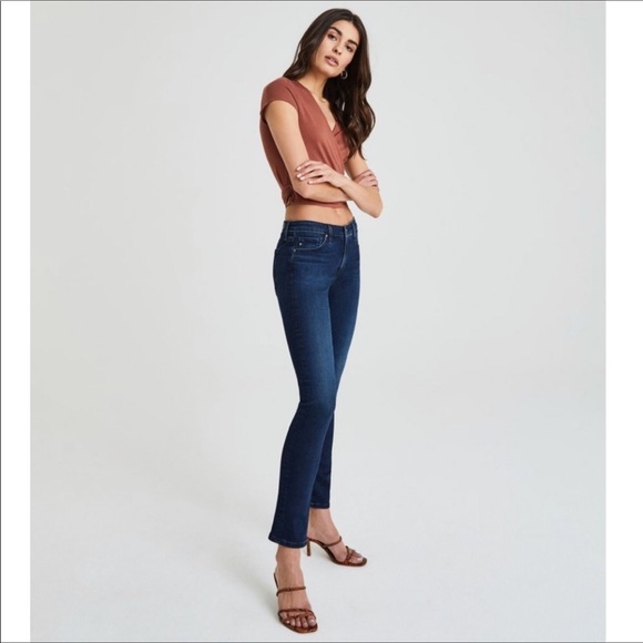 Adriano Goldschmied Prima Mid-Rise Cigarette Jean - Picture 1 of 16